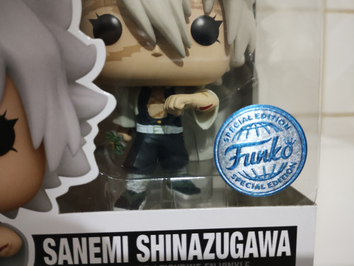 Funko Pop Animation Sanemi Shinazugawa #1253 Exclusivo - Demon Slayer:Kimetsu No Yaiba - #1