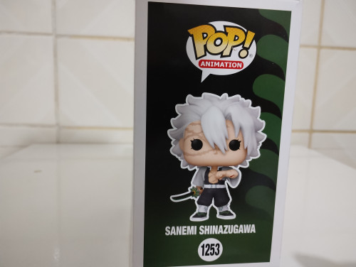 Funko Pop Animation Sanemi Shinazugawa #1253 Exclusivo - Demon Slayer:Kimetsu No Yaiba - #1
