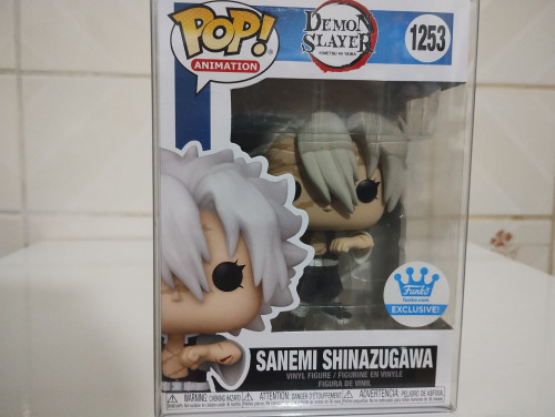 Funko Pop Animation Sanemi Shinazugawa #1253 Exclusivo Funko.com-Demon Slayer:Kimetsu No Yaiba-1