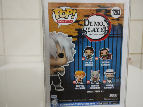 Funko Pop Animation Sanemi Shinazugawa #1253 Exclusivo Funko.com - Demon Slayer:Kimetsu No Yaiba - #1