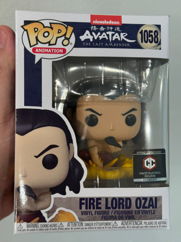 Funko Pop Anime 1058 - Fire Lord Ozai - Selo Chalice Avatar: The Last Airbender #1058 - Produto Original