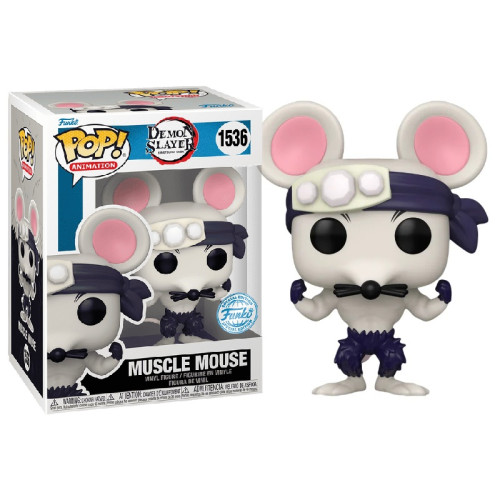 Funko Pop Anime Demon Slayer Muscle Mouse 1536 Demon Slayer #1536 - Produto Original