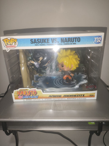 Funko Pop Anime Naruto Shippuden Sasuke Vs Naruto 732 - #732-Naruto-732