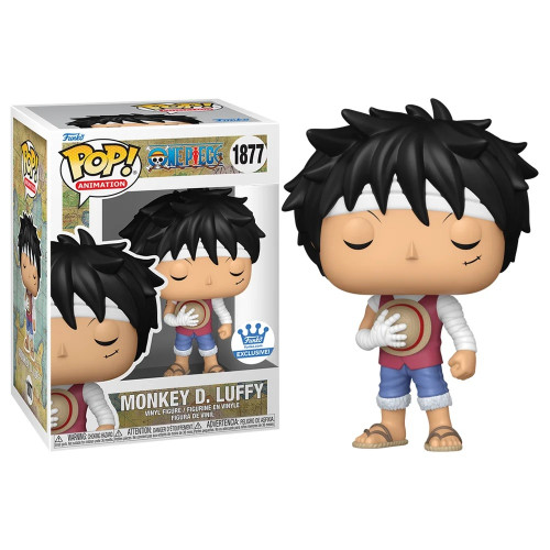 Funko Pop Anime One Piece Monkey D. Luffy 1877 Acompanha Caixa de Acrílico-One Piece-1877