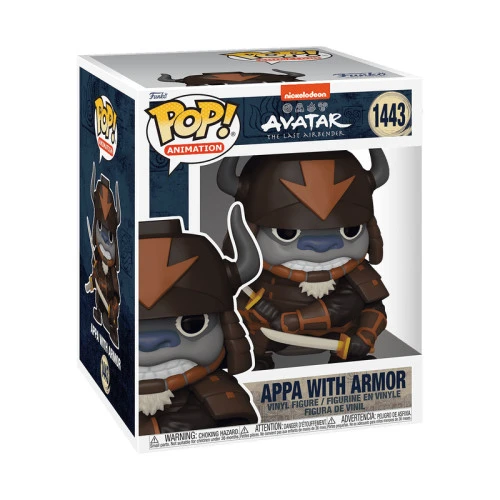 Funko Pop Appa with armor - 6"-Nickeloden Avatar-1443