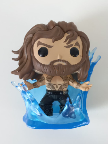 Funko Pop Aquaman Exclusivo Box DC Collector Corps Liga Da Justiça #210 - Produto Original