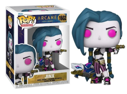 Funko Pop Arcane 1602 - Jinx-Arcane: League Of Legends-1602