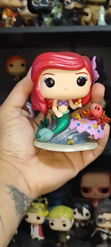 Funko Pop Ariel (DIAMOND) - Princesas Disney (COM CAIXA) Princesas - Disney #1012 - Produto Original