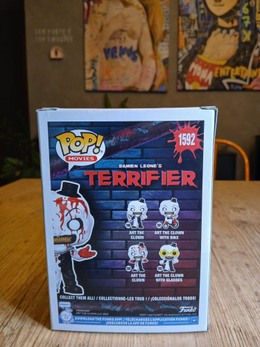 Funko Pop Art The Clown #1592 - Terrifier - #1592