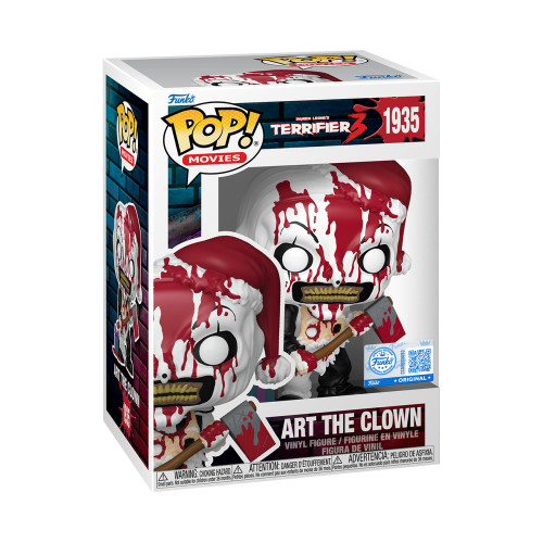 Funko Pop Art The Clown Exclusivo Terrifier 3 #1935 - Produto Original