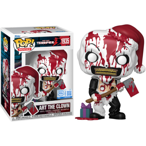 Funko Pop Art The Clown Hot Topic Terrifier 3 #1935 - Produto Original