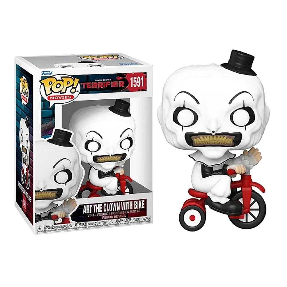 Funko Pop Art the Clown with Bike 1591-Terrifier-1591