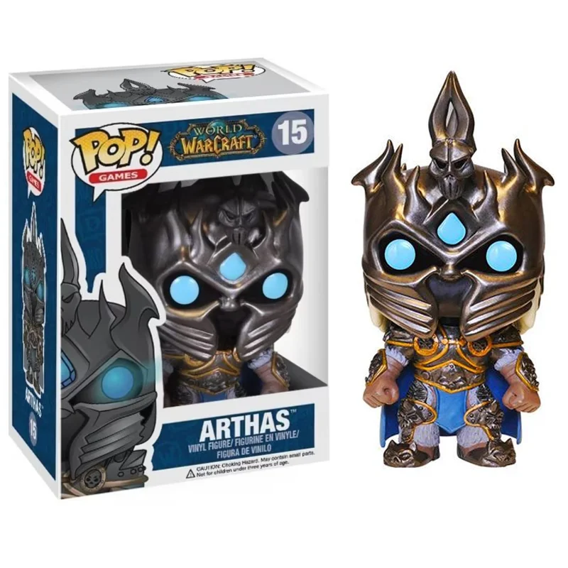 Funko Pop Arthas World Of Warcraft #15 - Produto Original