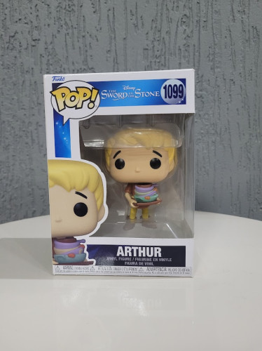 Funko Pop Arthur - A Espada Era A Lei - The Sword In The Stone - #1099
