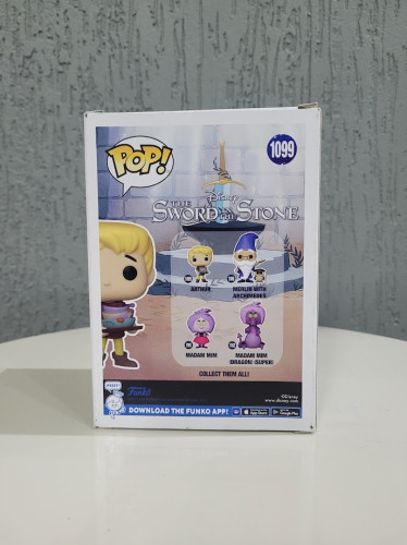 Funko Pop Arthur - A Espada Era A Lei - The Sword In The Stone - #1099