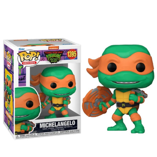 Funko Pop As Tartarugas Ninja Michelangelo 1395 As Tartarugas Ninjas #1395 - Produto Original