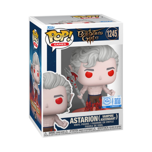 Funko Pop Astarion (Vampire Ascendant) Exclusivo-Baldur's Gate-1245