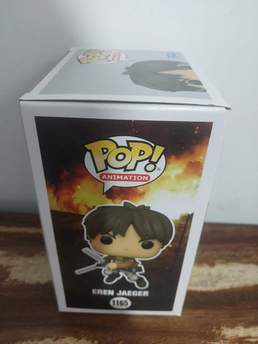 Action Figures Funko Pop Attack On Titan Eren Jaeger 1165 - Attack On Titan - #