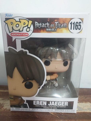 Action Figures Funko Pop Attack On Titan Eren Jaeger 1165 - Attack On Titan - #