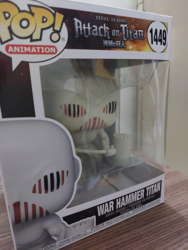 Funko Pop Attack On Titan War Hammer Titan (Super size)-Attack On Titan-1449