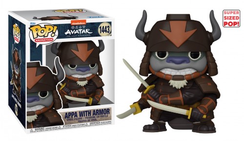 Funko Pop Avatar - Appa With Armor Super 6 Polegadas - Avatar: The Last Airbender - #1443