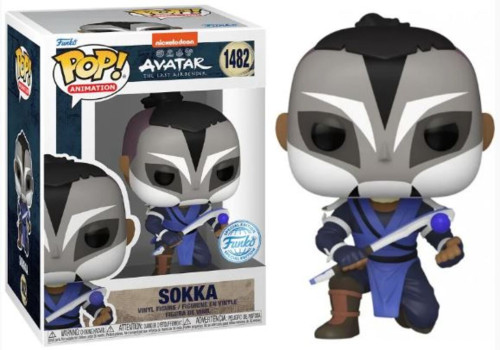 Funko Pop Avatar 1482 - Sokka-Avatar: The Last Airbender-1482