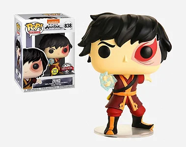 Funko Pop Avatar The Last Airbender Zuko 838 Exclusivo-Avatar: The Last Airbender-838