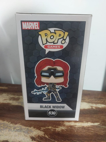 Action Figures Funko Pop Avengers Black Window 630 - Black Widow - #