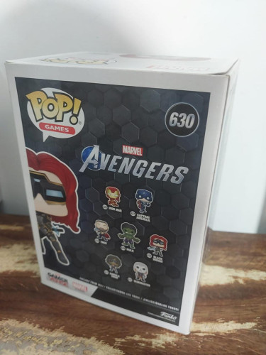 Action Figures Funko Pop Avengers Black Window 630 - Black Widow - #