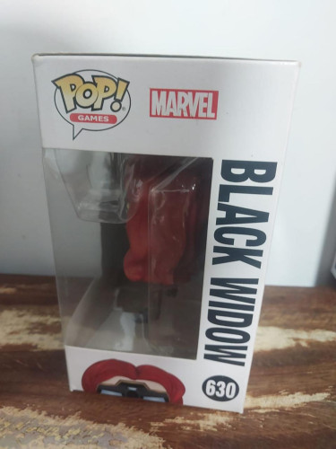 Action Figures Funko Pop Avengers Black Window 630 - Black Widow - #