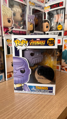 Funko Pop Avengers Infinity War Thanos 296-Marvel-296