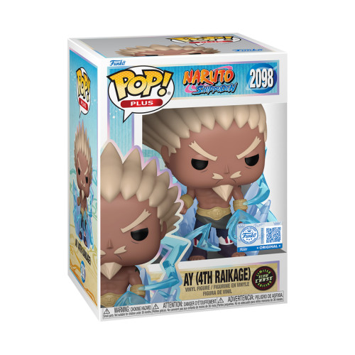 Funko Pop Ay (4th Raikage) Glow Chase Plus Exclusivo Naruto Shippuden #2098 - Produto Original