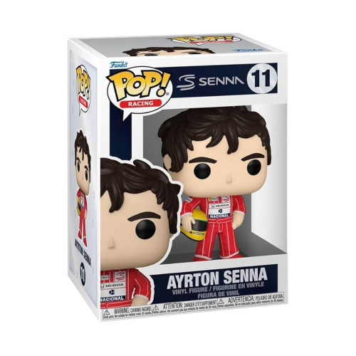 Funko Pop Ayrton Senna #11 - Edição Racing Original - Lacrado!-funko racing original-11
