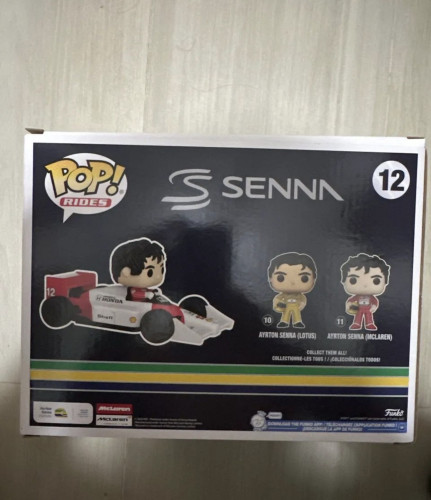  Ayrton Senna McLaren #12 - Produto Original
