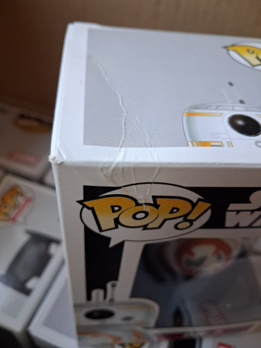 Funko Pop Bb-8 - Vaulted - Com Detalhes Na Caixa - Star Wars - #61
