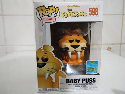 Funko Pop Baby Puss #598 (summer convention 2019)-The Flintstones-1