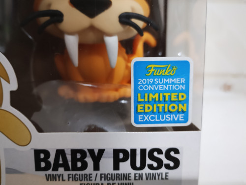Funko Pop Baby Puss #598 (summer convention 2019) - The Flintstones - #1