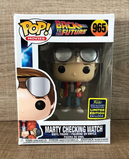 Funko Pop Back to the Future - Marty McFly (edição limitada)-De Volta Para O Futuro-965
