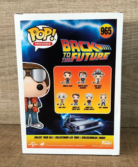 Funko Pop Back to the Future - Marty McFly (edição limitada) - De Volta Para O Futuro - #965