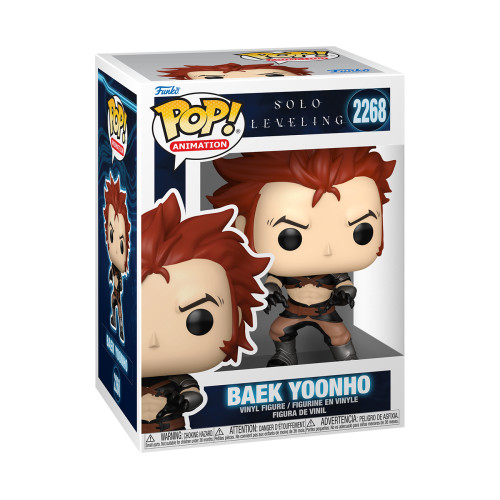 Funko Pop Baek Yoonho Solo Leveling #2268 - Produto Original