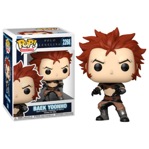 Funko Pop Baek Yoonho Solo Leveling #2268 - Produto Original