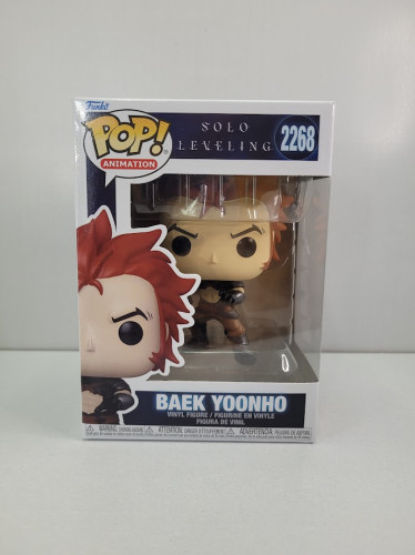 Funko Pop Baek Yoonho Solo Leveling #2268 - Produto Original