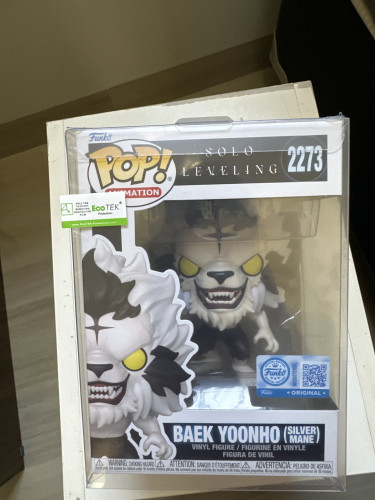 Funko Pop Baek Yoonho Solo Leveling #2273 - Produto Original