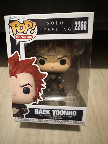 Funko Pop Baek Yoonho Solo Leveling #2268 - Produto Original