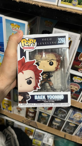 Funko Pop Baek Yoonho Solo Leveling #2268 - Produto Original