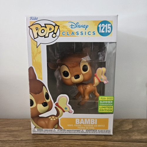 Funko Pop Bambi - Summer Convention 2022 - Disney Classics - #1215