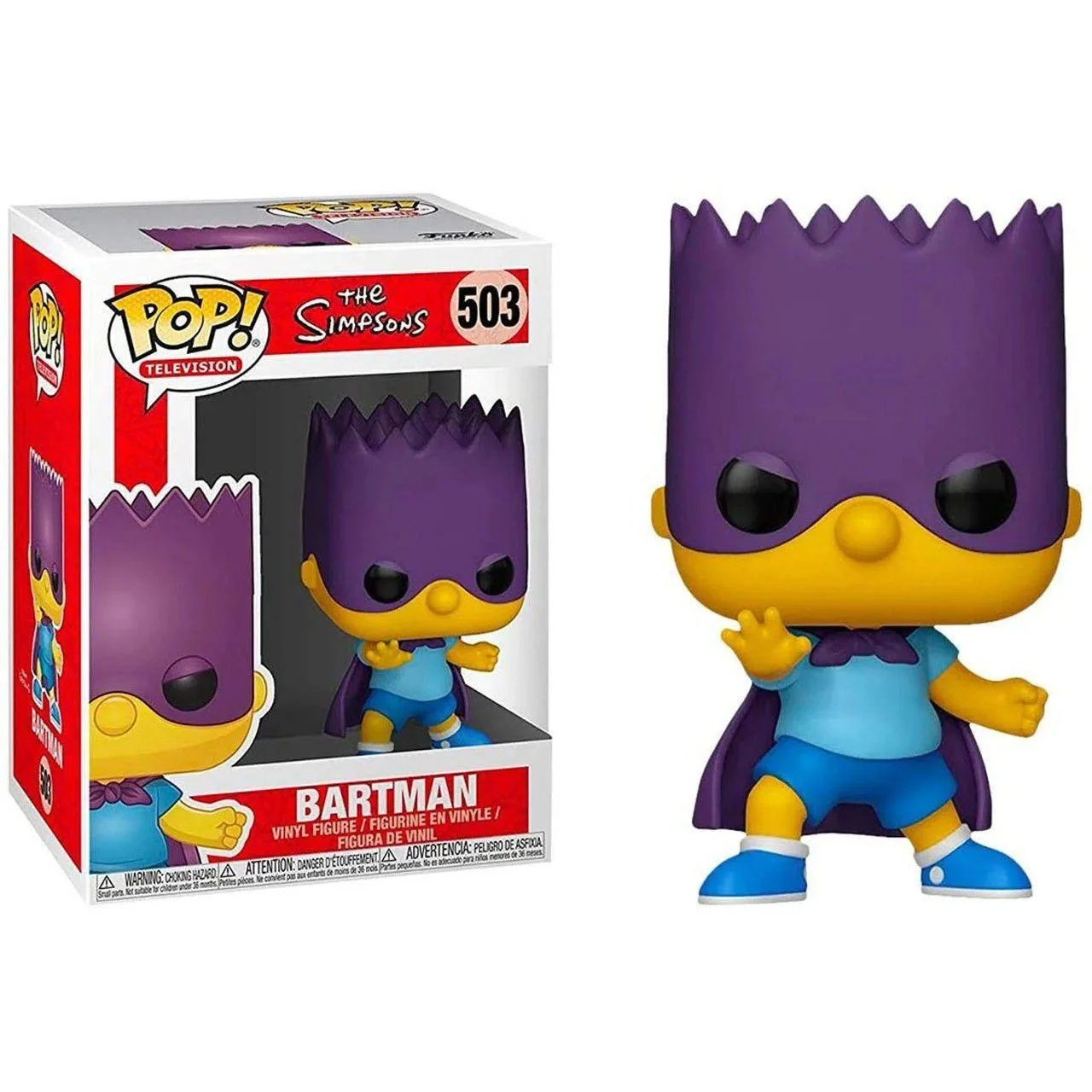 Funko Pop Bartman (caixa danificada)-The Simpsons-503