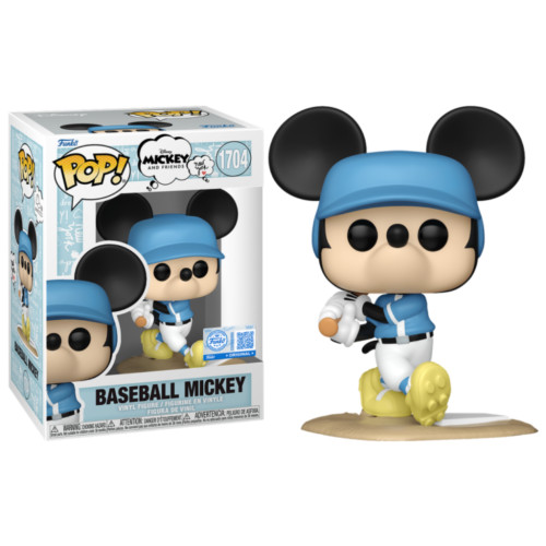Funko Pop Baseball Mickey Exclusive-Mickey Mouse & Friends-1704
