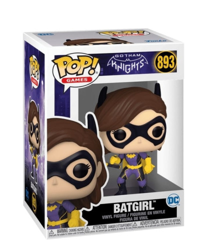 Funko Pop Batgirl #893 - Vaulted - Caixa Com Pequeno Detalhe Games Gotham Knights #893 - Produto Original