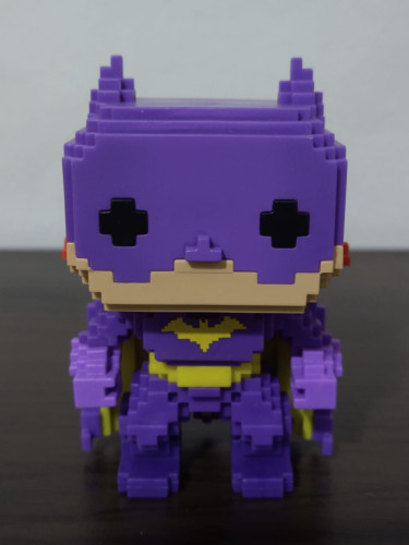 Funko Pop Batgirl 21 Purple 8-bit Caixa Com Detalhes Dc Super Heroes - Batman Classic - #172
